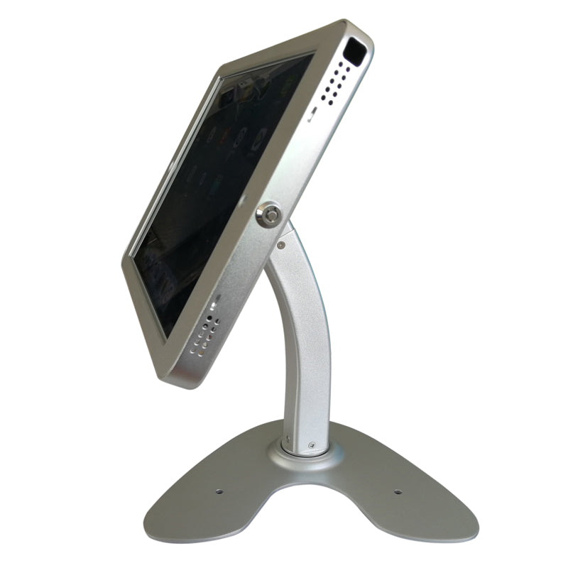 SYSTEM-S lockable desk mount for Microsoft Surface Pro 8 13.0" in gray