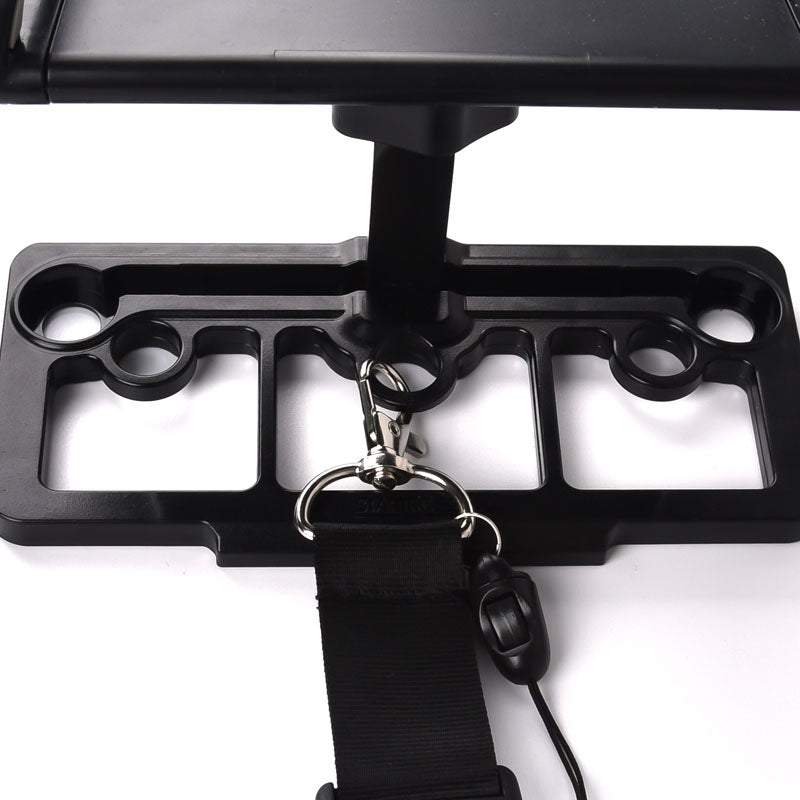 SYSTEM-S Tablet Mount with Bag Strap for Drone Remote Control in Black