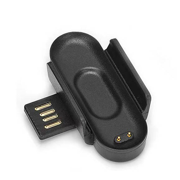 SYSTEM-S USB 2.0 cable 100cm charging station for Xiaomi Mi Smart Band 7 Smartwatch in black