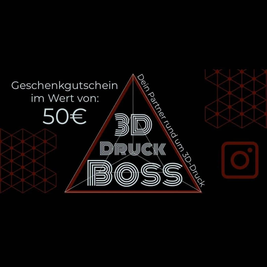 Geschenkgutscheine für 3D Druck & Mehr
