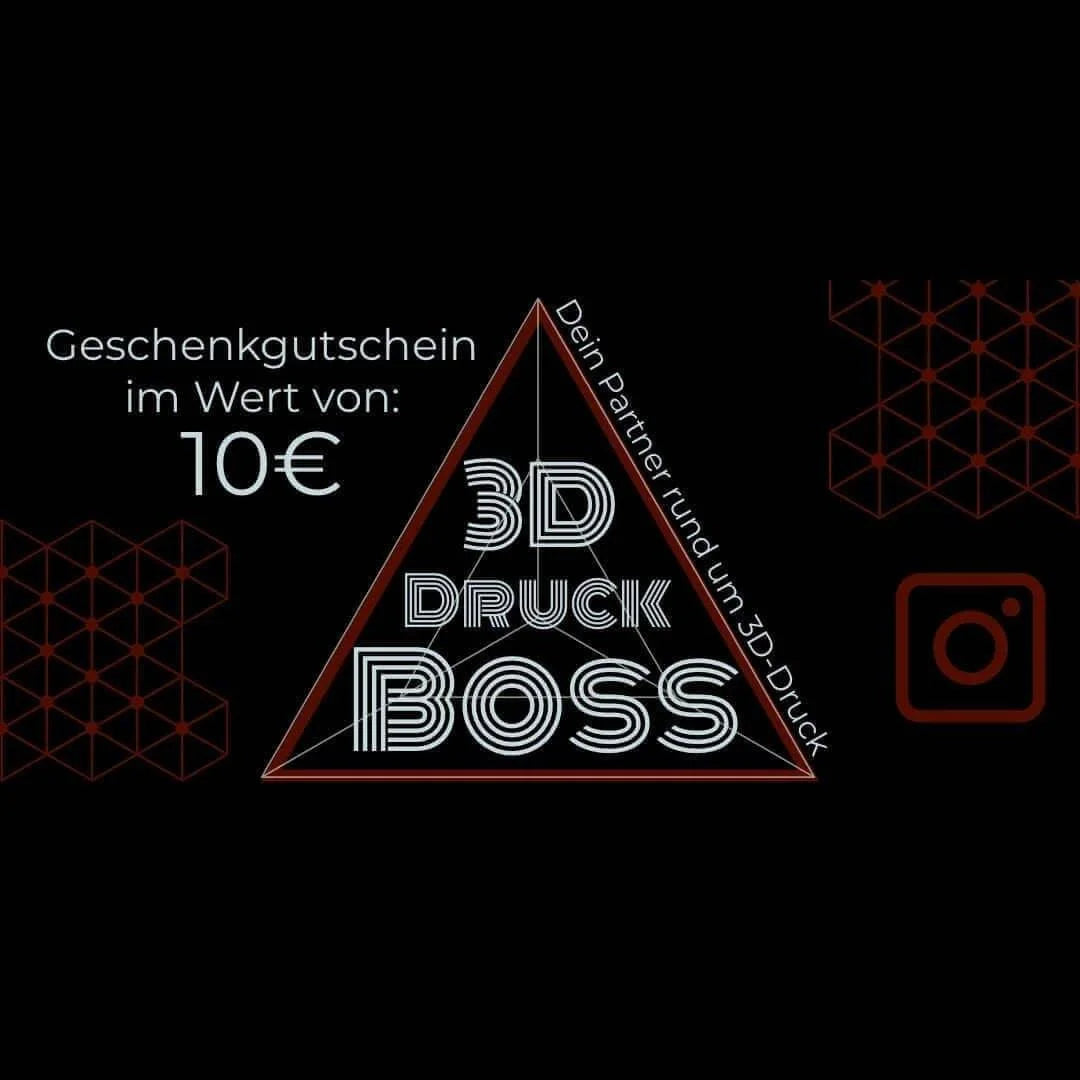 Geschenkgutscheine für 3D Druck & Mehr
