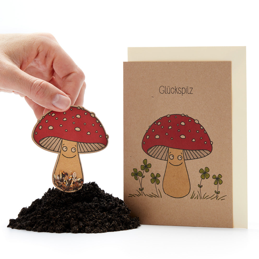 Greeting card "Lucky Guy"