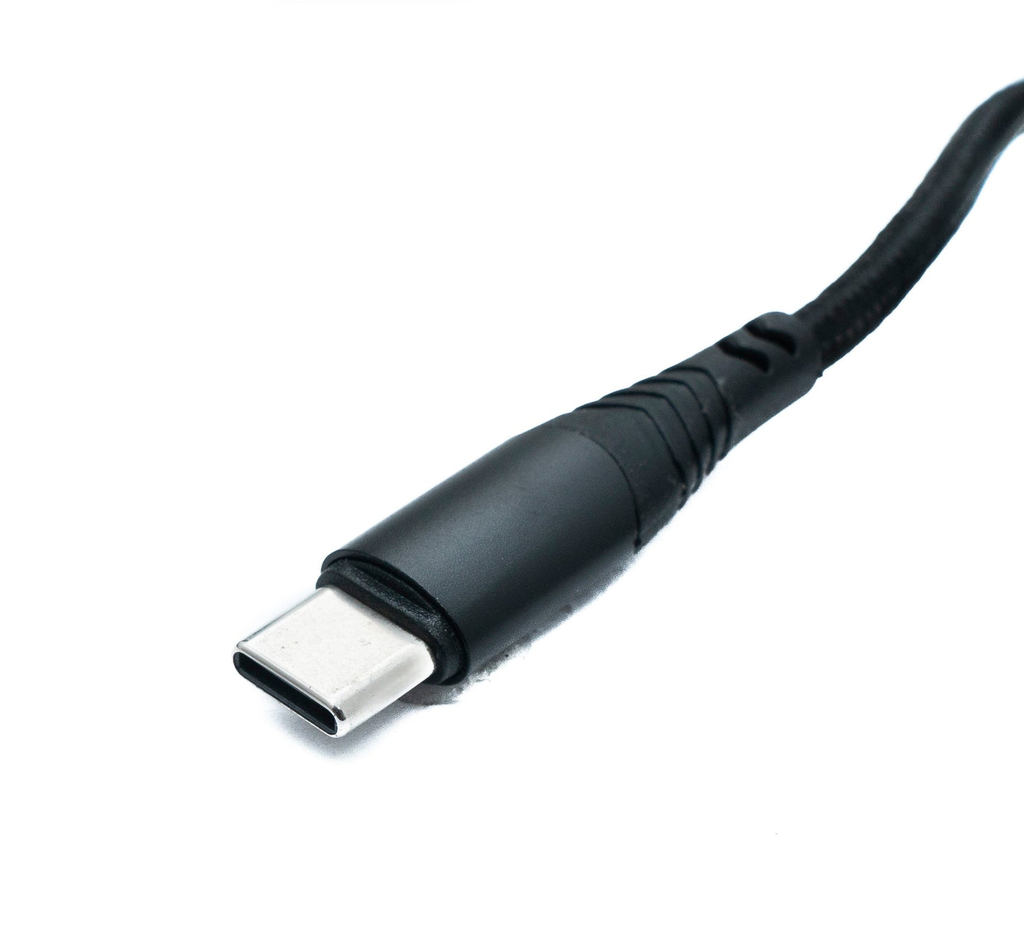 SYSTEM-S USB 3.2 Gen 2 Kabel 120 cm Typ C Stecker zu Stecker mit Display PD Power Delivery 3.0 geflochten 20 Gbit/s 100 W
