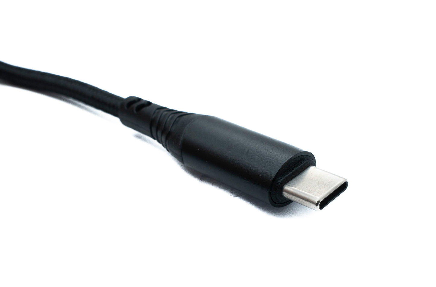SYSTEM-S USB 3.2 Gen 2 Kabel 120 cm Typ C Stecker zu Stecker mit Display PD Power Delivery 3.0 geflochten 20 Gbit/s 100 W