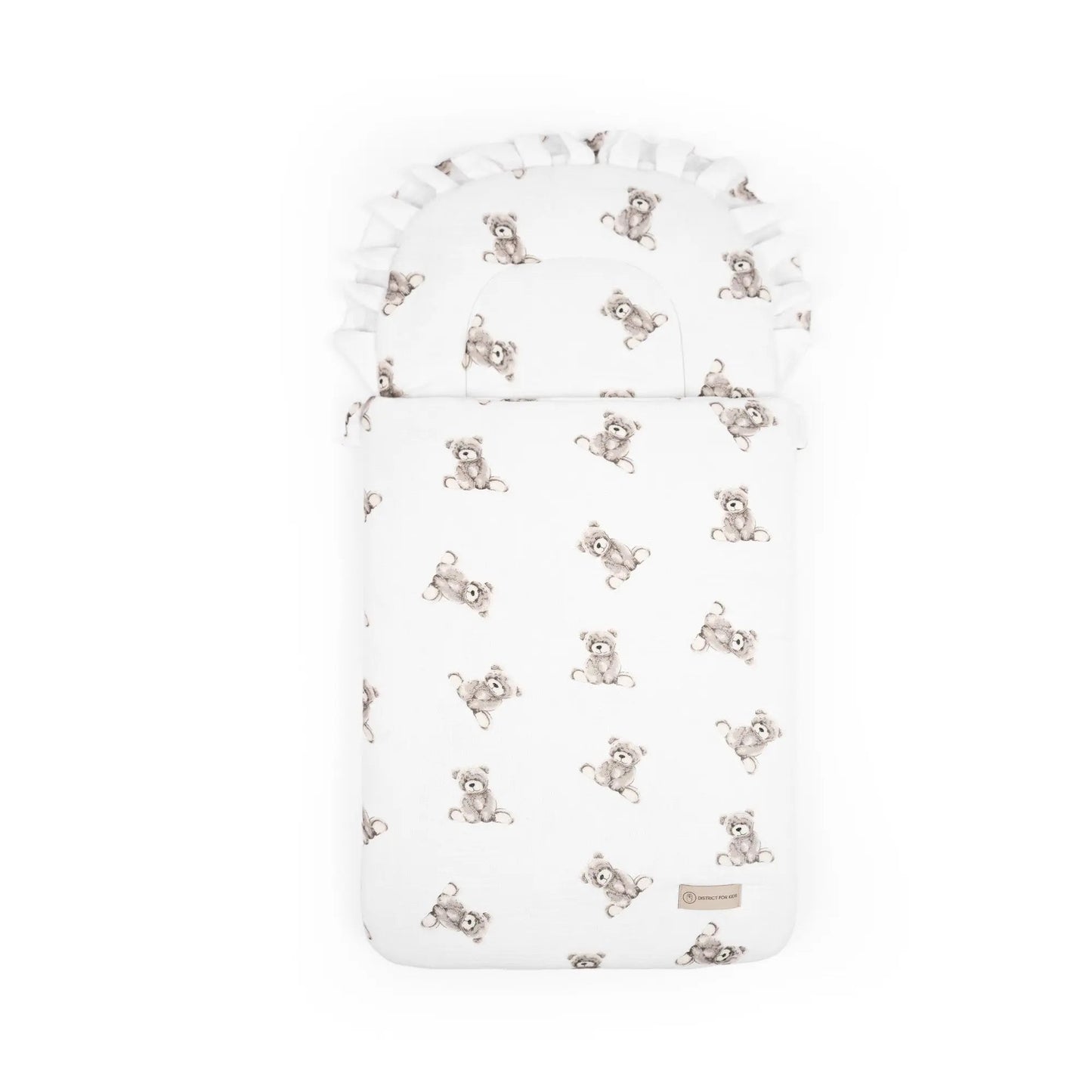Babyschlafsack Dreamy Musselin Teddybär | 2.5 TOG Ganzjahresschlafsack