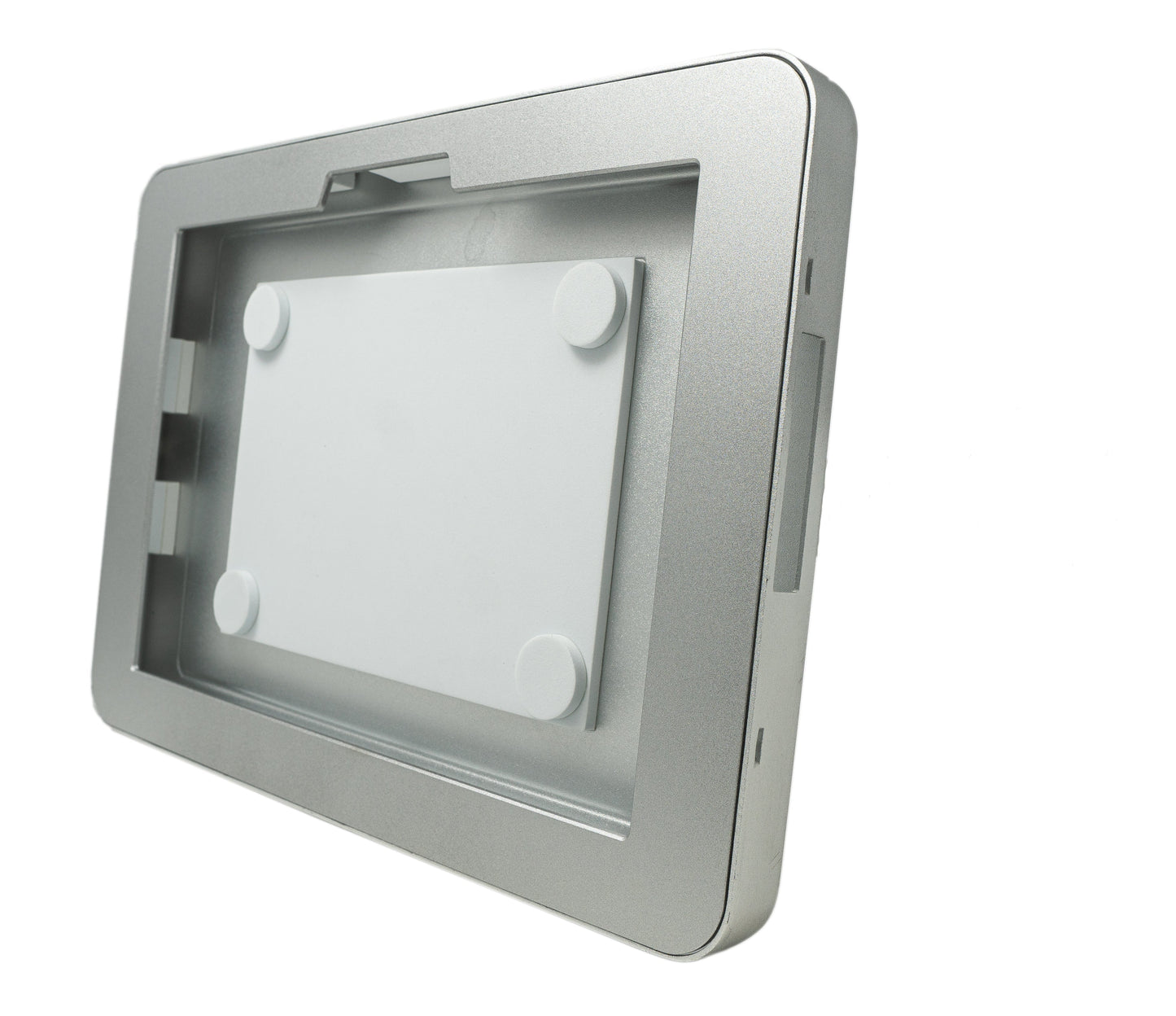 SYSTEM-S Wand Halterung abschließbar 360° für Microsoft Surface Pro 7 Pro 3 Pro 4 12.3 in Grau