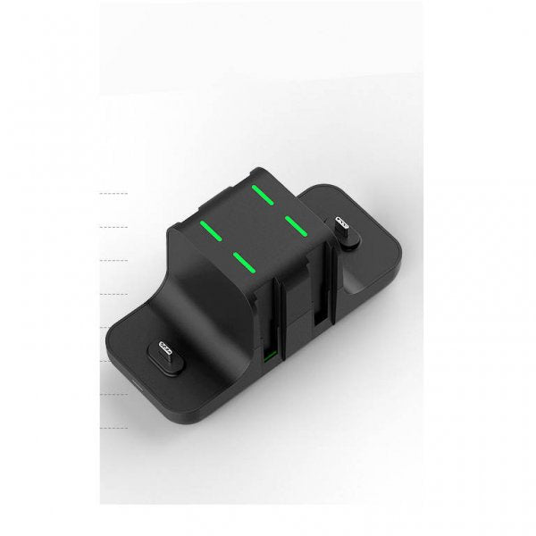 SYSTEM-S 6 in 1 USB 3.1 Ladestation für Nintendo Switch Pro Controller Joy Con Kabel