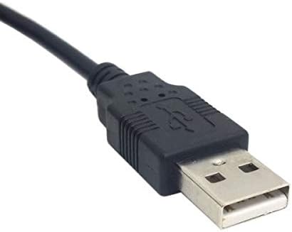 System-S USB Typ A Stecker auf USB Typ A Buchse für Panel Mount Kabel 100cm