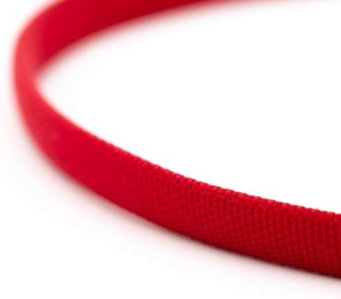 System-S USB A male to Micro USB male cable flat cable 32 cm in red