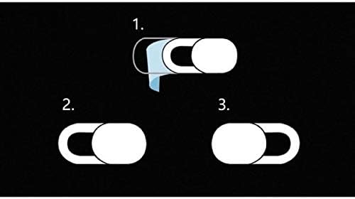 System-S Webcam Abdeckung Selbstklebend in Weiß