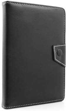 System-S 10” Zoll Bookstyle Tasche Cover Hülle Protector Case Etui mit Halter Standfunktion für Tablet PC eBook Reader Schwarz