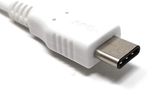 SYSTEM-S USB 3.1 Kabel 10 cm Typ C Stecker zu 3.0 Typ A Buchse in Weiß