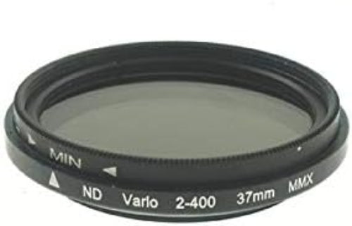 SYSTEM-S ND Filter 37 mm Neutral Density Filter Gray Filter Adjustable Case for Galaxy S8+