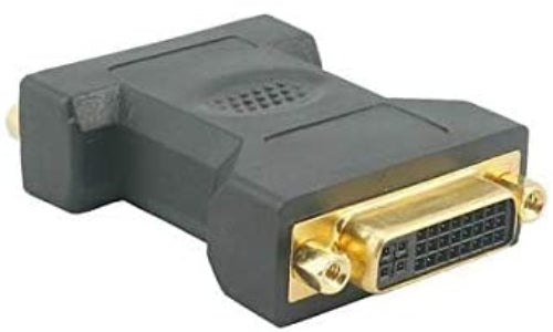 SYSTEM-S DVI-I Buchse auf DVI-I Buchse Konverter Adapter