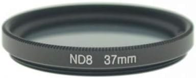 SYSTEM-S ND Filter 37 mm Set Neutraldichtefilter Graufilter mit Hülle für iPhone XS Max