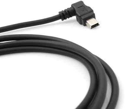System-S Mini USB Kabel Datenkabel Ladekabel Winkelstecker 100 cm - DREIKS