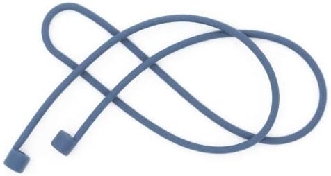 System-S Silikon Halteband Holder für AirPods Kopfhörer