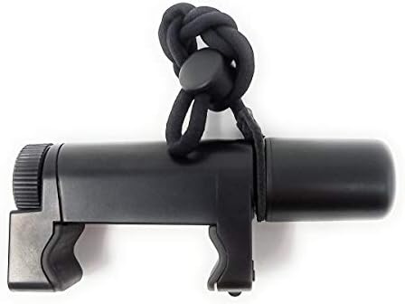 SYSTEM-S Halterung Befestigung mit Wasserwaage und Handschlaufe in Schwarz für Smartphone