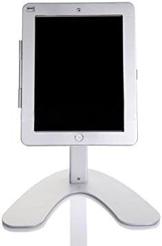 System-S Anti-Diebstahl Messe POS Präsentation Ständer mit gebogenem Haltearm Schreibtischständer für iPad Air iPad 2 3 4