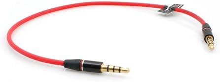 System-S 4 Poliges 3.5 mm Klinke auf Klinke Audio Stereo AUX Headset Kabel Verlängerung 25 cm