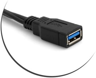 SYSTEM-S OTG On The Go Host Kabel 3in1 USB 3.0 Typ A zu Micro USB 3.0 und Micro USB 2.0 Datenkabel 22 cm Y-Kabel