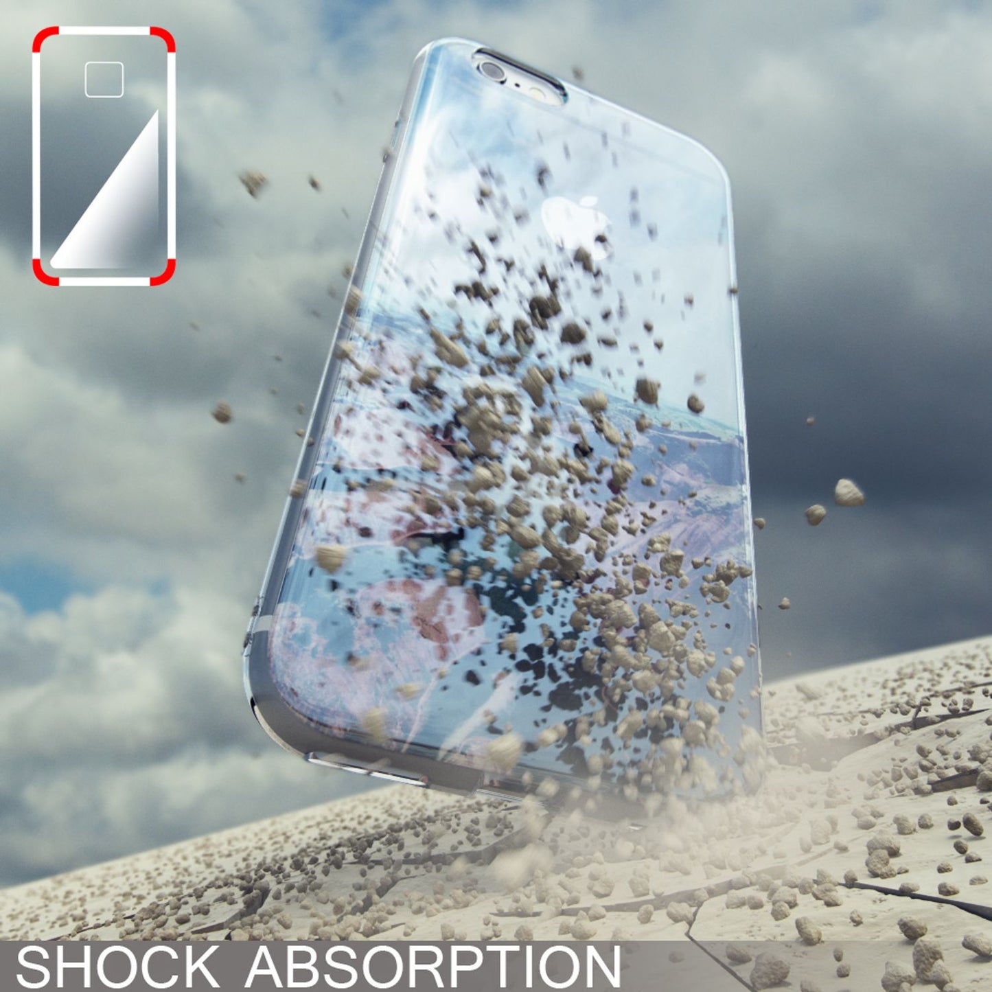 Apple iPhone 6 6S Handy Hülle 3D von NALIA Glitzer Silikon Case Cover Schutzhülle