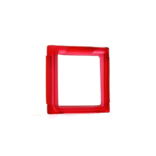 Silikon Hülle Case Skin Cover in Rot für Apple iPod Nano 6