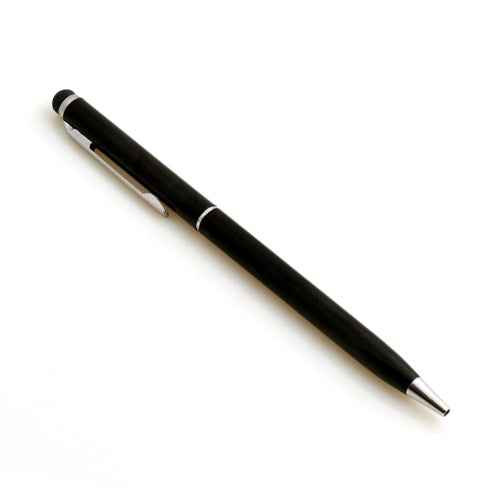 SYSTEM-S Stylus Stift 2 in 1 Kugelschreiber für Tablet PC Smartphone - DREIKS