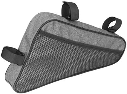 SYSTEM-S bicycle bag attachment splash-proof in gray triangle bag frame bag triangle bag