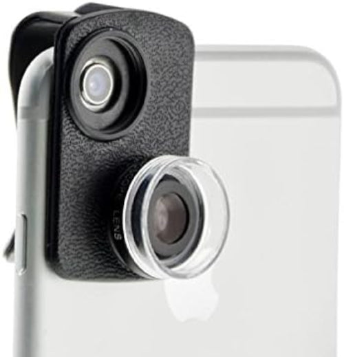 System-S Mikroskop Linse Objektiv 30 x Zoom quick clip-on Klemm Adapter für Smartphone Tablet PC