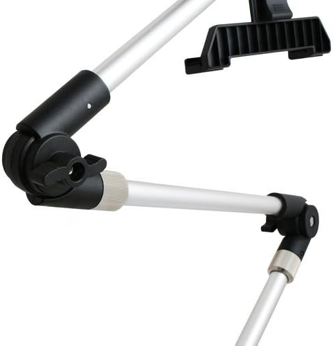 System-S Tischhalterung Halter mit Schwenkarm Flexibel Ständer Stand mit Tischklemme für iPad Pro 12,9 Zoll