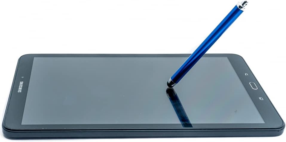 SYSTEM-S Touchpen Stylus in Blau aus Aluminium für Tablet Smartphone Laptop