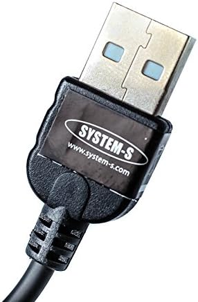 SYSTEM-S Mini USB Kabel Datenkabel Ladekabel 5-Pin 30 cm (USB-A auf USB Mini-B)