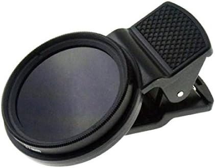 SYSTEM-S Universal Clip-on Klammer Neutraldichtefilter Graufilter ND-Filter Linse Objektiv für Smartphone Tablet PC