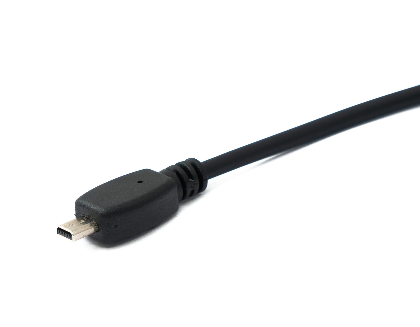 SYSTEM-S USB 2.0 Kabel 140 cm Ladekabel für Pentax Optio Digitalkamera in Schwarz