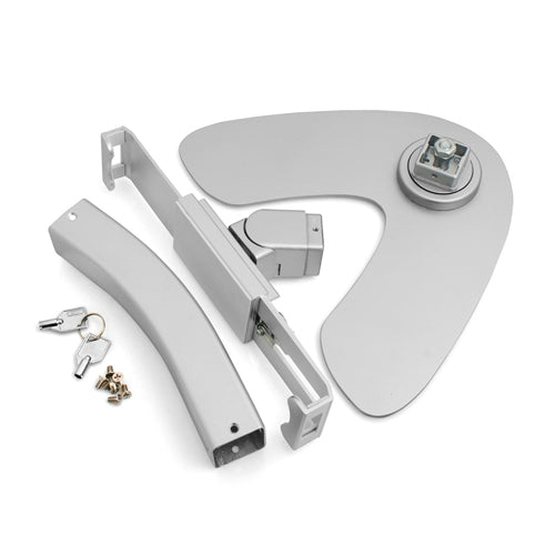 SYSTEM-S Universal Abschließbarer Aluminium Messe Ständer Stand Tisch Halterung Tablet
