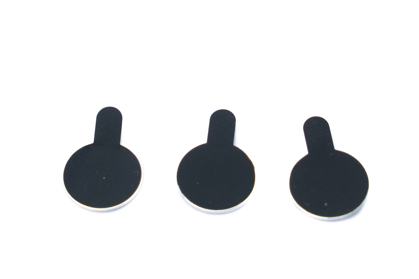 SYSTEM-S Kamera Schutz Linse Objektiv Abdeckung aus Glas Metall für iPhone 12 Pro in Grau