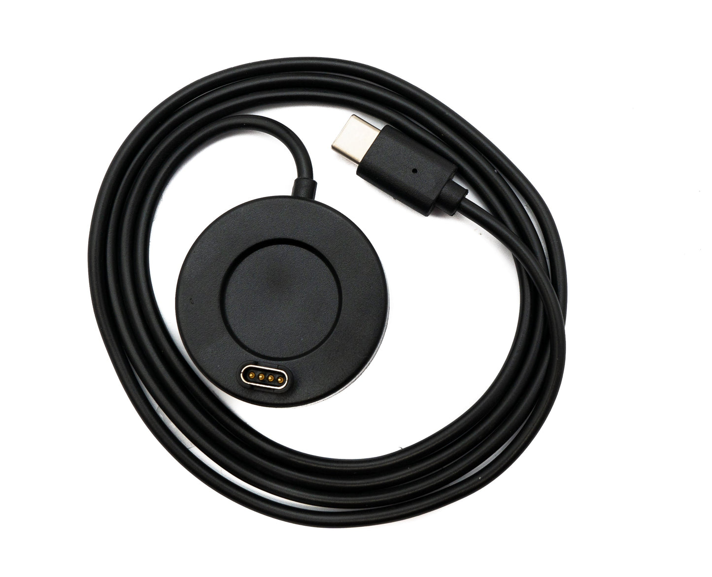 SYSTEM-S USB 3.1 Kabel 100 cm Ladestation für Garmin Fenix 7 Smartwatch in Schwarz