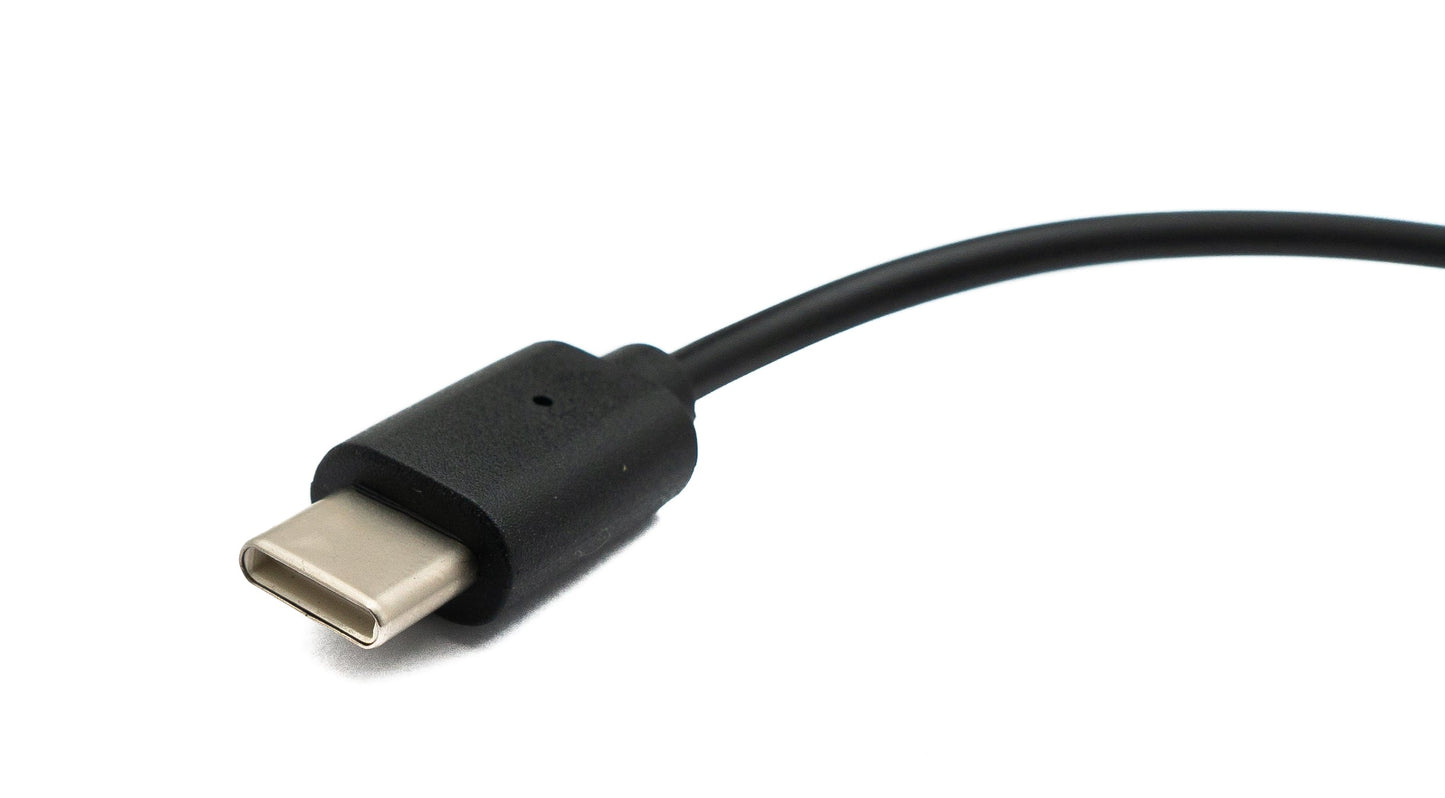 SYSTEM-S USB 3.1 Kabel 100 cm Ladestation für Garmin Fenix 7 Smartwatch in Schwarz