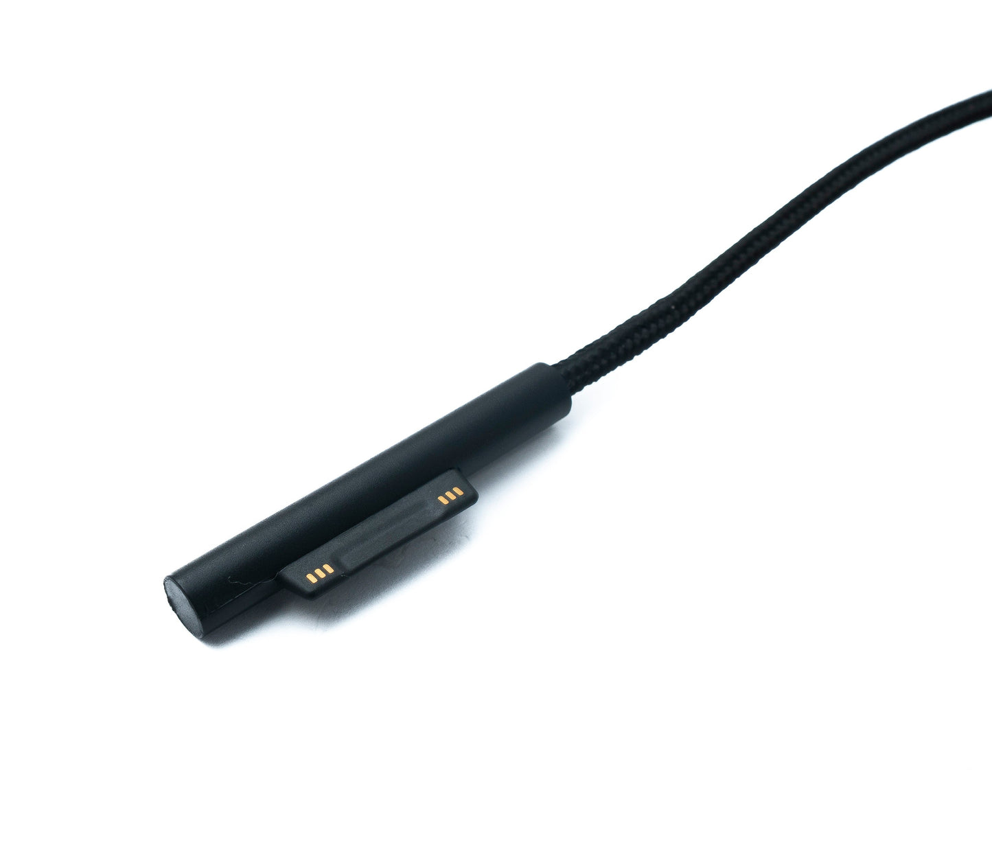 SYSTEM-S USB 3.1 Kabel 150 cm Ladekabel für Microsoft Surface geflochten in Schwarz