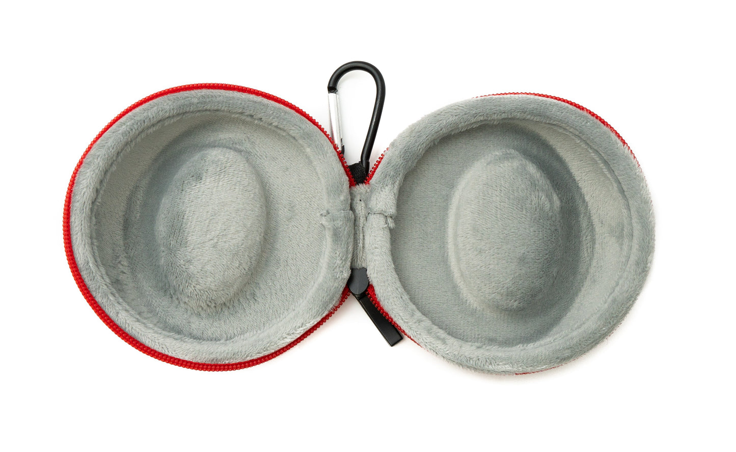 SYSTEM-S Tasche für Smartwatch Schutztasche Gürteltasche Karabiner in Schwarz