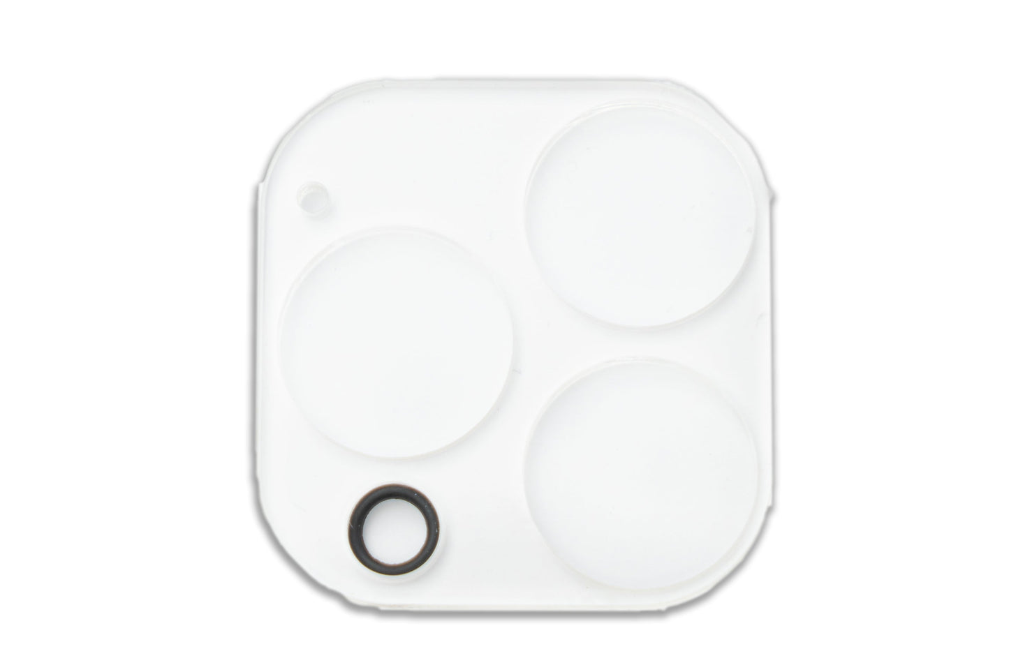 SYSTEM-S Kamera Schutz Linse Objektiv Abdeckung aus transparent Glas für iPhone 13 Pro