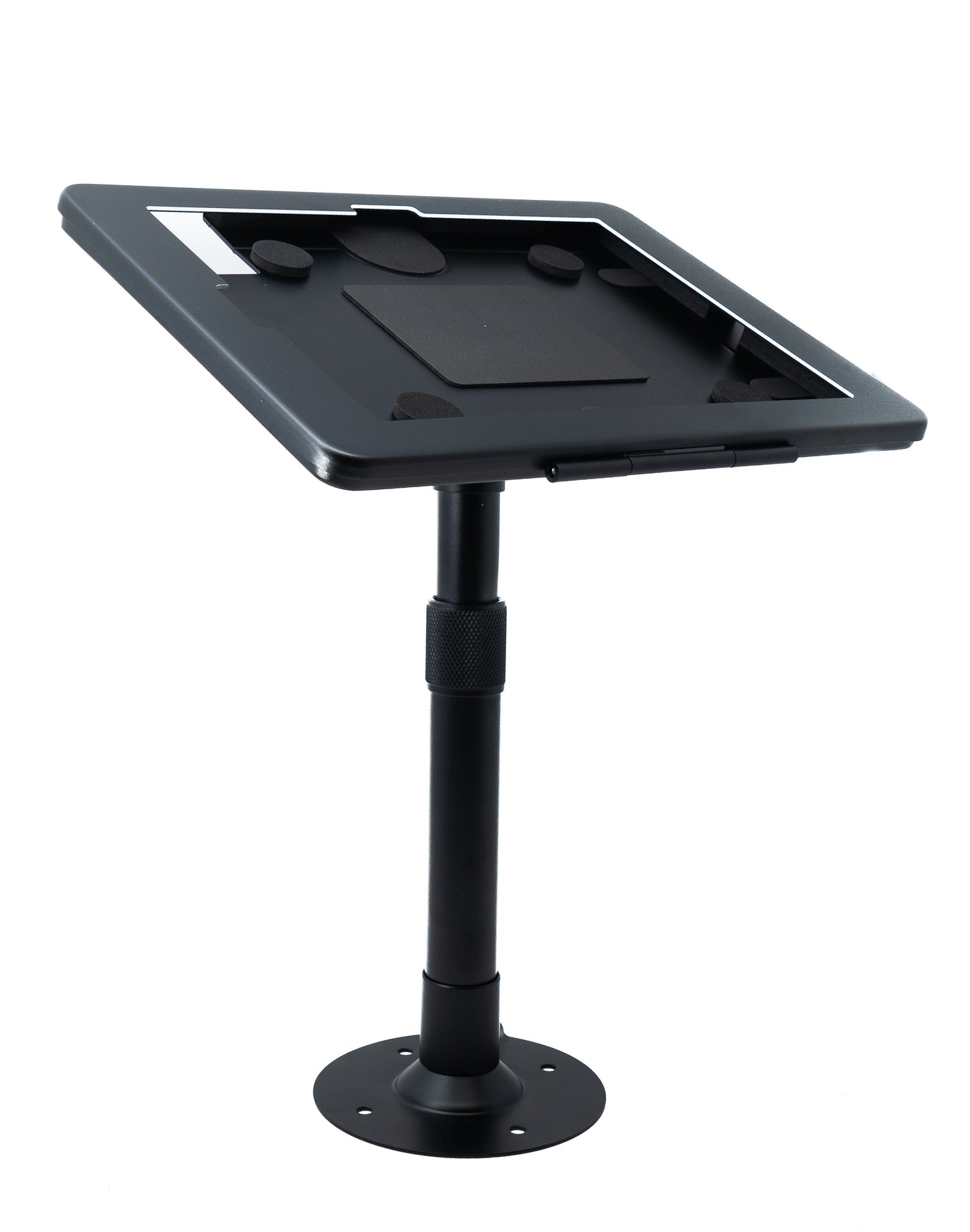 SYSTEM-S Tischständer 360° Halterung abschließbar für iPad 10 Pro 11 Air 4 5 Schwarz
