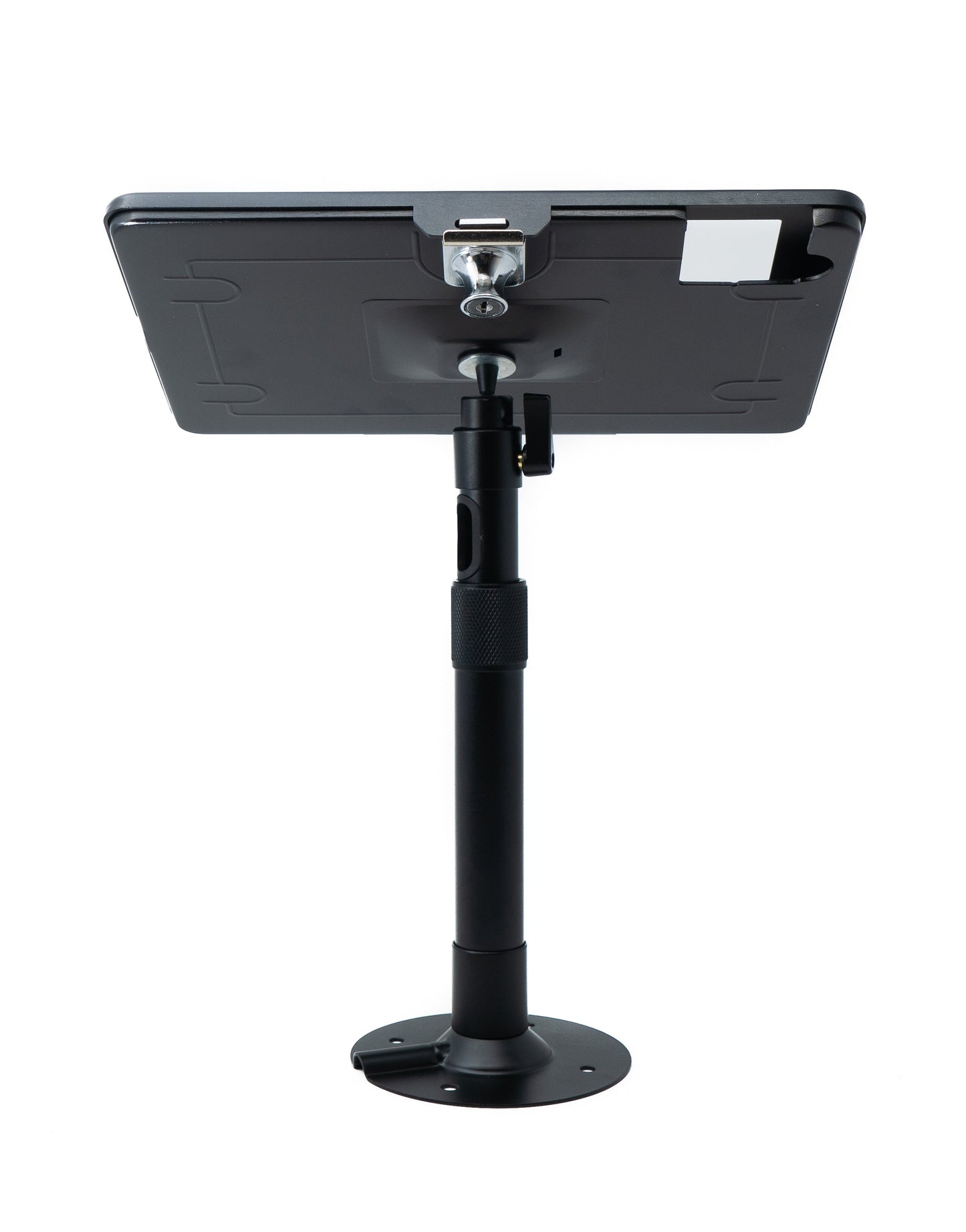 SYSTEM-S Tischständer 360° Halterung abschließbar für iPad 10 Pro 11 Air 4 5 Schwarz