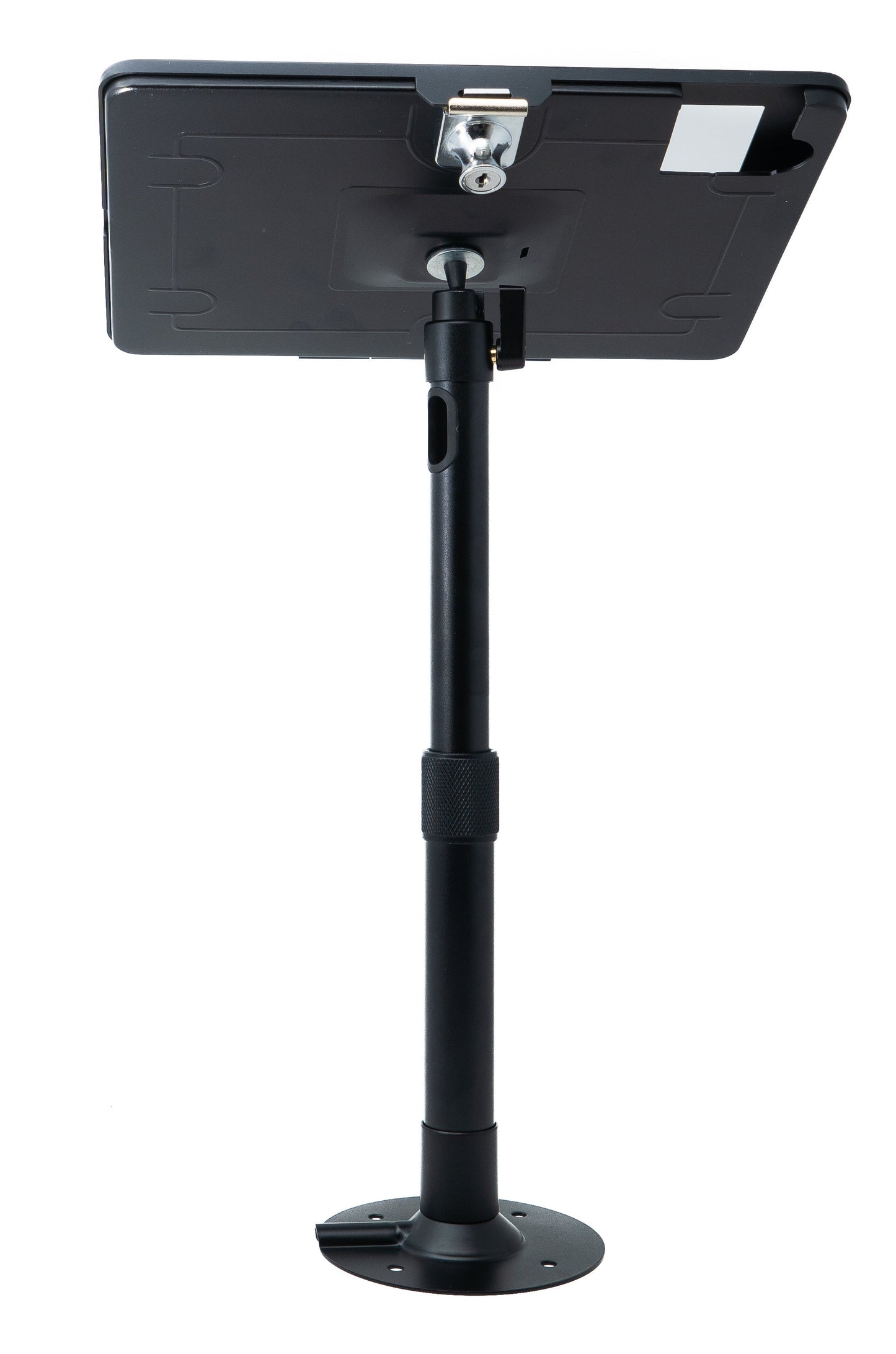 SYSTEM-S Tischständer 360° Halterung abschließbar für iPad 10 Pro 11 Air 4 5 Schwarz