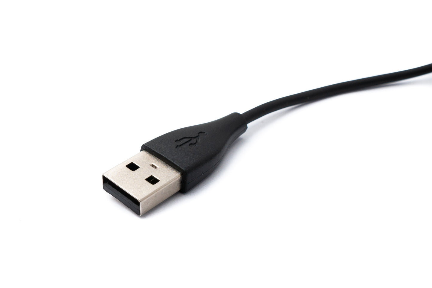 SYSTEM-S USB 2.0 Kabel 94 cm Ladekabel für Fitbit Inspire 2 Smartwach in Schwarz