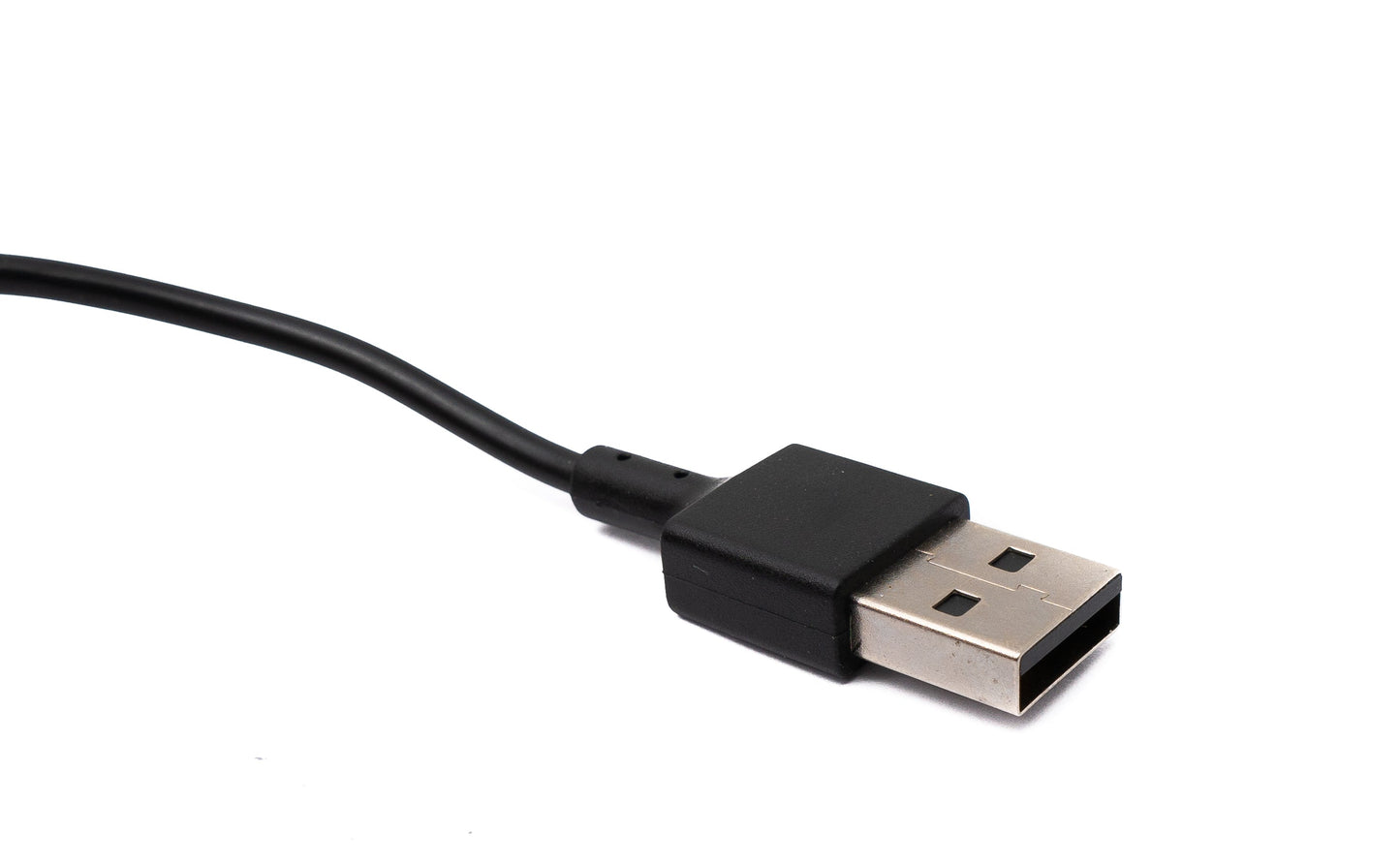 SYSTEM-S USB 2.0 Kabel 54 cm Ladekabel für Fitbit Charge 3 Smartwach in Schwarz