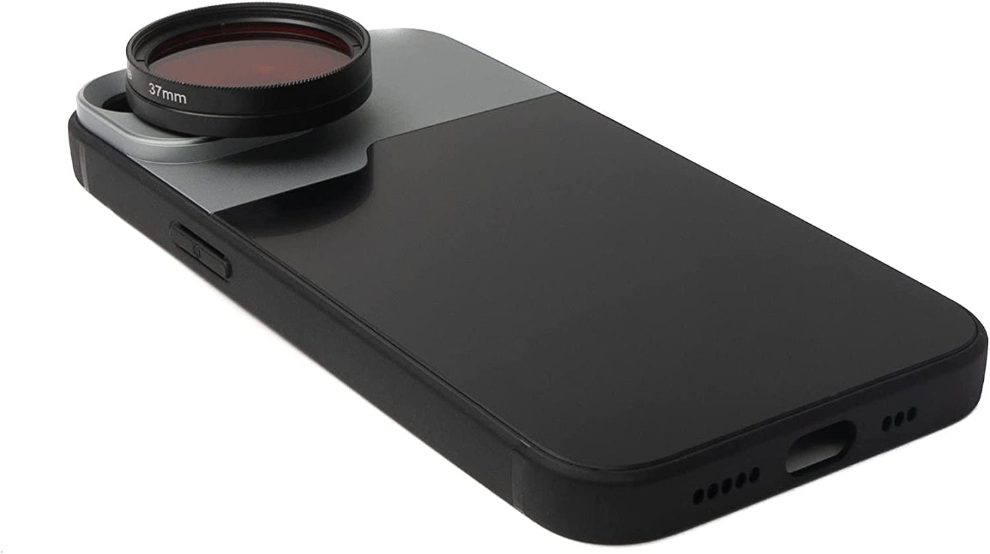 SYSTEM-S Farbfilter Set 37 mm 6 Stück Farbe Filter für Fotografie für iPhone 14 Plus