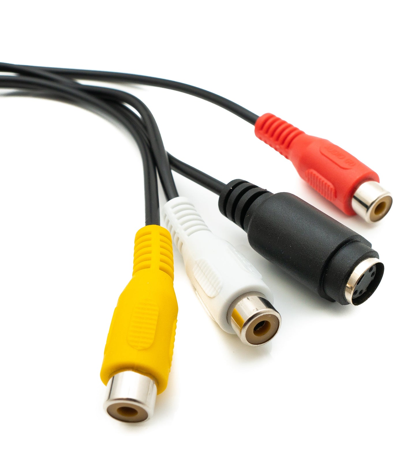 SYSTEM-S Video Capture Aufnahme Adapter USB 2.0 zu RCA Audio Rekorder Kabel in Schwarz