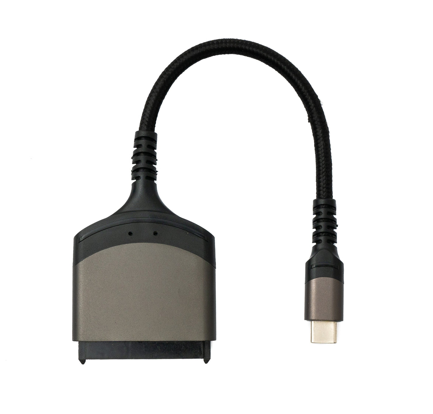 SYSTEM-S SATA Kabel 15 cm 22Pin Buchse zu USB 3.1 Typ C Stecker Adapter für Festplatte